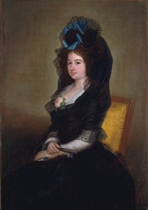 NarcisaBarañanade Goicoechea、1815-6 作： Francisco de Goya