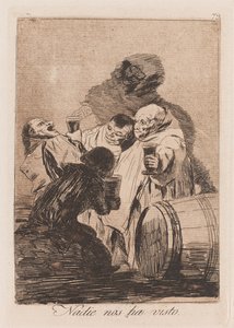 誰も私たちを見ていない 18世紀末～19世紀初頭
世紀（プリント 作： Francisco de Goya