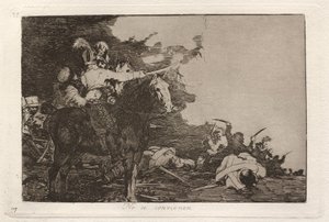 No se convienen (彼らは同意しない) 作： Francisco de Goya
