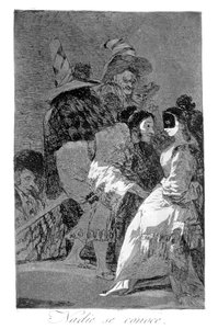 誰も知らない、1799 作： Francisco de Goya