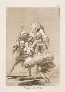 今度は彼らの番です 作： Francisco de Goya