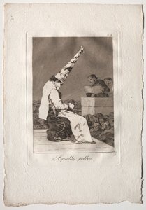 Eighty Whims：それらのPolbos、1793-1798。 作： Francisco de Goya