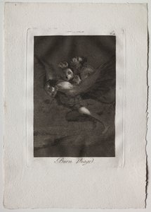 Eighty Whims：Bon Voyage、1793-1798 作： Francisco de Goya
