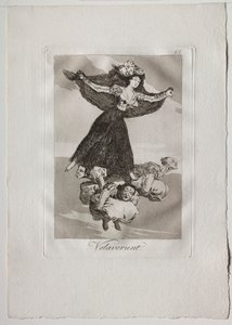 八十の気まぐれ：ヴォラブラント 作： Francisco de Goya