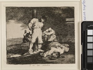 もう何もすることはありません (15) 作： Francisco de Goya