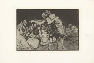 無秩序な愚かさ 異種障害 Los Disparates (The follies) (シリーズタイトル) Los Proverbios (The Proverbs) (シリーズタイトル) 作： Francisco de Goya