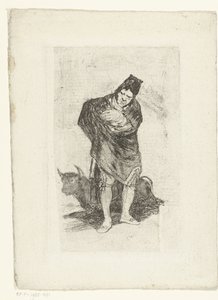 古い闘牛士 エルエンボサド 作： Francisco de Goya