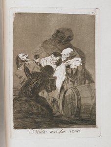 ロスカプリチョスのプレート、1797年〜1798年 作： Francisco de Goya