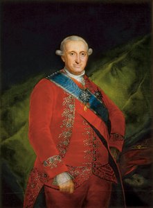 ブルボン家のシャルル4世の肖像、1789年頃（油彩・キャンバス 作： Francisco de Goya