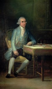 ドンフランシスコデサアヴェドラの肖像、1798年 作： Francisco de Goya