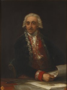 ファンデビジャヌエバの肖像 作： Francisco de Goya