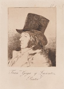 芸術家の肖像 18世紀後半～19世紀初頭
世紀（プリント 作： Francisco de Goya