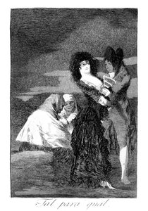 1799年、スペイン首相、パルマ女王マリアルイサテレサ 作： Francisco de Goya