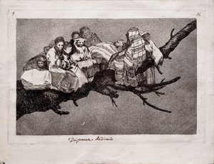 シリーズLos Disparates Follies、1815-1819のばかげた愚かさ
