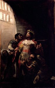 刑務所の聖エルメネジルド 作： Francisco de Goya
