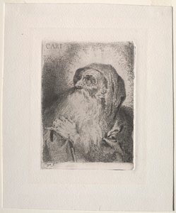 パウラの聖フランチェスコ (カリタス) 作： Francisco de Goya
