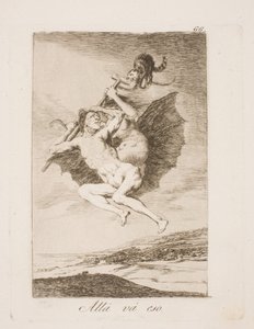 それがどのように機能するかです 作： Francisco de Goya