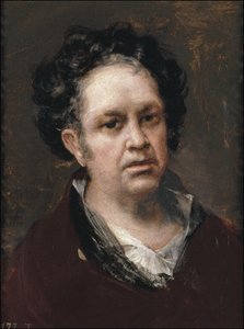 自画像、1815 作： Francisco de Goya