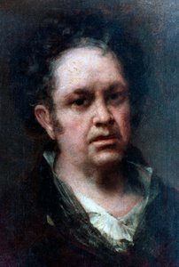 自画像、1815 作： Francisco de Goya