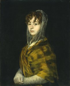 セニョーラサバサガルシア、c.1806-11（キャンバスに油彩） 作： Francisco de Goya