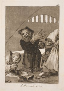 小さな荒らし 作： Francisco de Goya