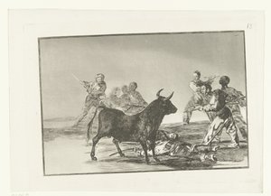 Stierenvechten random een stier 槍で悪党を退治してください。 三日月、バンデリラ、その他の武器 Stierenvechten (シリーズタイトル) 闘牛（シリーズタイトル） 作： Francisco de Goya