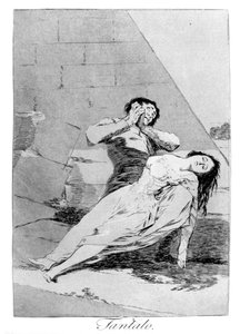 タンタラス、1799 作： Francisco de Goya