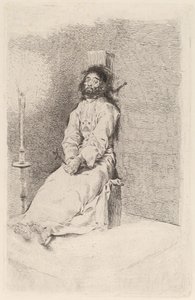 絞首刑の男 作： Francisco de Goya