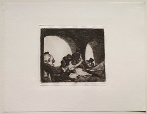 戦争の恐怖：存在するのは苦い 作： Francisco de Goya