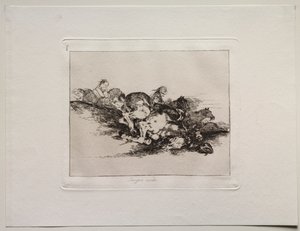 戦争の恐怖：それは常に起こります 作： Francisco de Goya