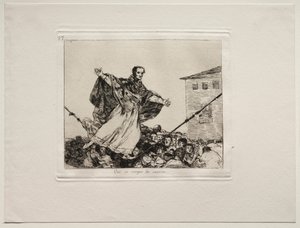 戦争の恐怖: コードが壊れますように 作： Francisco de Goya