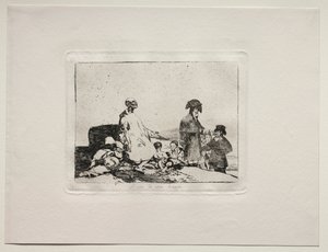 戦争の恐怖：多分彼らは別の品種のものです。 作： Francisco de Goya