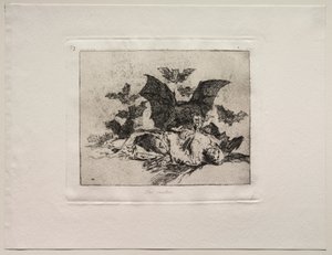 戦争の恐怖：その結果 作： Francisco de Goya