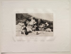 戦争の恐怖: これらも 作： Francisco de Goya