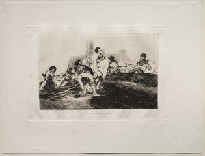 戦争の恐怖：それらはまだ役に立つ 作： Francisco de Goya