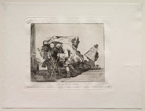 戦争の恐怖：これはそれほど少なくない。 作： Francisco de Goya