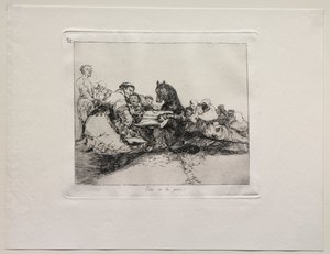 戦争の恐怖: これは最悪です! 作： Francisco de Goya