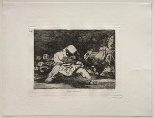 戦争の恐怖: 何という狂気! 作： Francisco de Goya