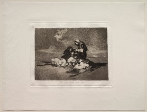 戦争の恐怖: カップの用途は何ですか? 作： Francisco de Goya