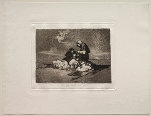 戦争の恐怖：カップの使用とは何ですか。 作： Francisco de Goya