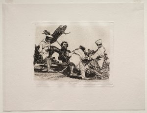 戦争の恐怖: なぜ? 作： Francisco de Goya
