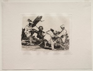 戦争の恐怖：なぜ。 作： Francisco de Goya