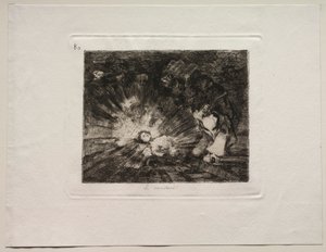 戦争の恐怖：彼女は再び台頭しますか？ 作： Francisco de Goya