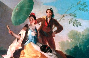 パロソル、1777 作： Francisco de Goya