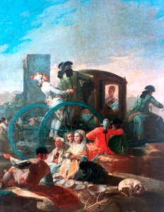 陶器の売り手、1778年 作： Francisco de Goya
