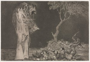 箴言：恐怖の愚かさ 作： Francisco de Goya