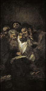 読書政治家 作： Francisco de Goya