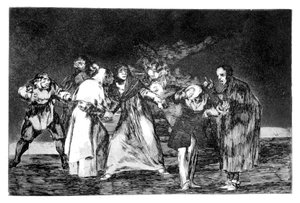 1819年から1823年の勧め 作： Francisco de Goya