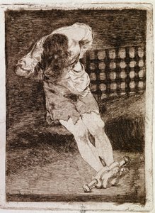 罪を犯した人を排除するのに、拷問を必要としない（Engraving 作： Francisco de Goya