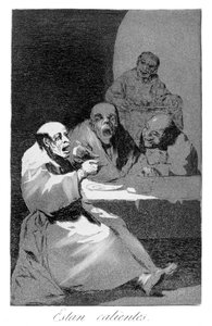 1799年は暑い 作： Francisco de Goya